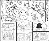 Printable Colouring Jesus Religious Toddlers Resurrection Ministry Tomb Kindergarten Entitlementtrap sketch template