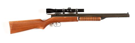 lot detail benjamin franklin model  air rifle