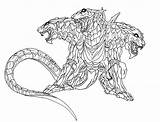 Coloring Cerberus Pages Fantasy Printable Adult Final Animal Weapons Mythical Malvorlagen Weapon Creatures Fantasie Guns Von Dragon Tiere Designlooter Erwachsene sketch template