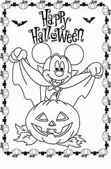 Halloween Coloring Pages Vampire Mickey Mouse K5 Worksheets Teamcolors Via sketch template