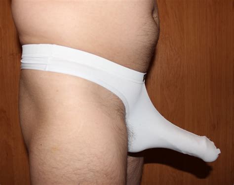 Cockcon Men Penis Sleeve Sexy Thong Underwear Photo Album