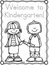 Coloring Kindergarten Welcome First School Grade Pages 1st Worksheets Back Preschool Teacher Activities Freebies Color Certificates Beginning Teeny Tiny Week sketch template