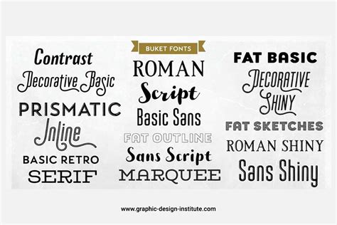 professional fonts  graphic designers