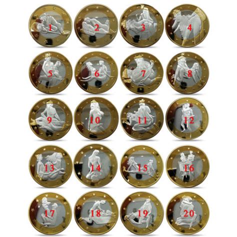 new full set 34pcs sex coins gold plated commemorative sexy art collection t ebay