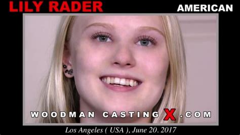 lily rader on woodman casting x official website