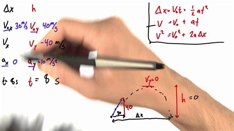 solving  final velocity  intro  physics youtube