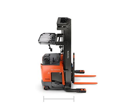 toyota electric reach truck forklift