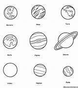 Planetas Coloring sketch template