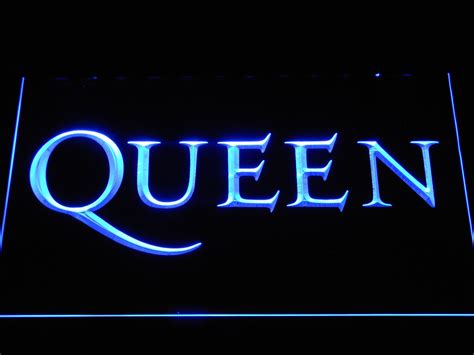 queen wordmark led neon sign safespecial