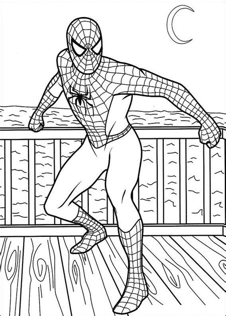 spiderman coloring pages   kids disney coloring pages