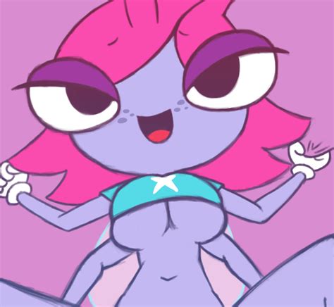 rule 34 1girls 4 arms animated antennae anthro belly