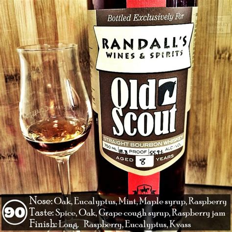scout bourbon  years review bottled exclusively  randalls wines  spirits