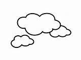 Clouds Coloring Cloud Colouring Clipart Pages Color Book Cloudy Drawing Kids Shape Awesome Sheet Wolken Printable Sketch Clip Worksheet Clipartbest sketch template