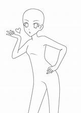 Animebase Sketches Bodies sketch template
