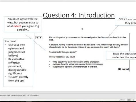 gcse english language paper  question  teaching resources gambaran