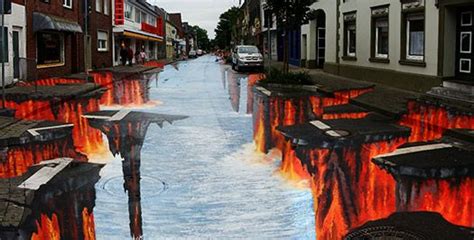smoast about your travels with these classic photo tricks street art 3d street art edgar