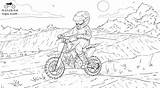 Dirtbikes Z50 sketch template