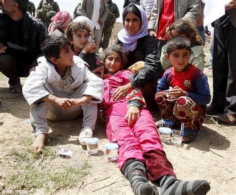 nine year old yazidi sex slave is pregnant by 10 isis militants raping