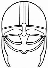 Helm Ocular Heraldic Heraldicart sketch template