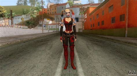 Batman Arkham City Harley Quinn Skin For Gta San Andreas