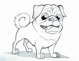 Coloring Pug Pages Boxer Cute Puppy Baby Dog Printable Getcolorings Halloween Animal Color Print Getdrawings Pu Colorings sketch template