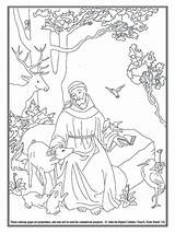 Francis St Assisi Coloring Saint Pages Apostles Kids Colouring Getcolorings Twelve Color Printable Getdrawings Prayer Comments sketch template