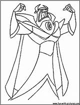 Zurg Coloring Pages Toy Story Buzz Animation Movies Printable Getdrawings Getcolorings Colorings sketch template