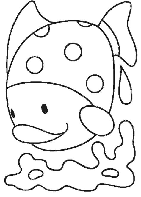 puffer fish coloring page coloring home