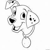 Dalmatian Coloring Puppy Pages Cute Dog Afd1 Dalmatians 101 Printable Dalmation Print Disney Color Clipart Clip Book Popular Info Library sketch template