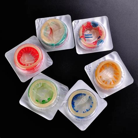 Buy 6pcs Set Adult Lubricated Condom Latex Dotted