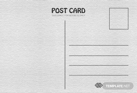 printable postcard template  templates