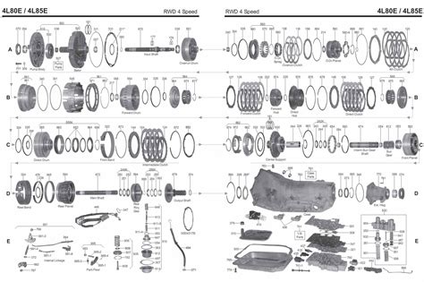 transmission repair manuals le le instructions  rebuild transmission