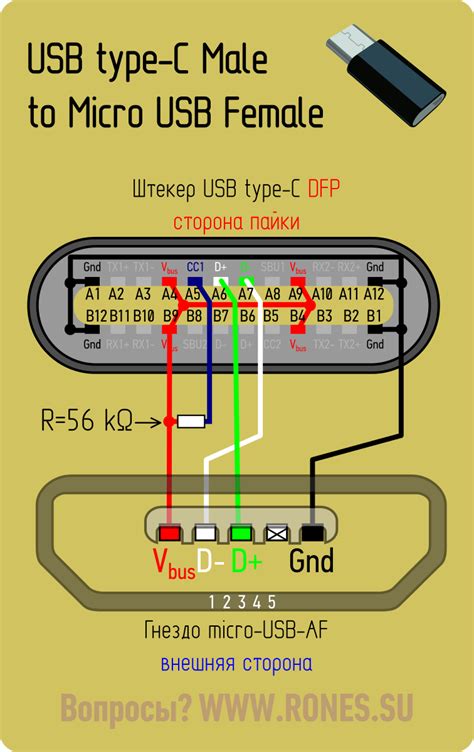 usb power wiring diagram