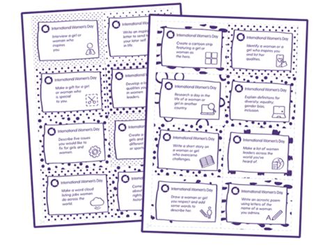 international womens day top  resources printables