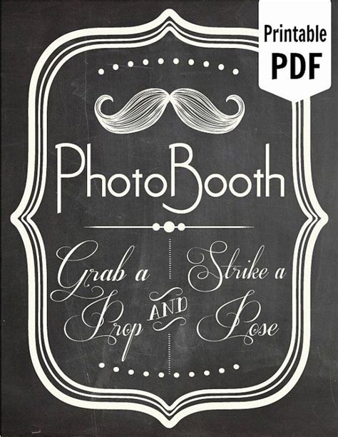printables  photo booth props