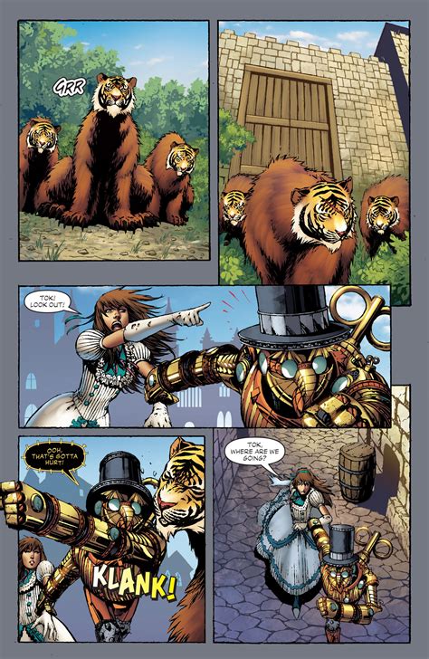 Read Online Legends Of Oz Tik Tok And The Kalidah Comic Issue 3