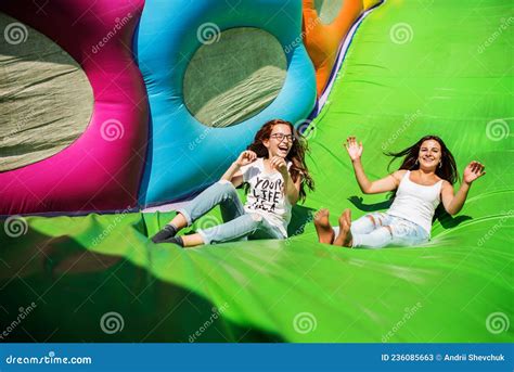 Gorgeous Girls Having Fun Stock Image Image Of Lady 236085663