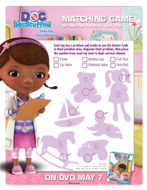 mcstuffins  activity sheets cleverly  south florida