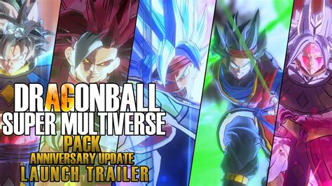 Dragon Ball Xenoverse 2 Super Multiverse Pack Launch Trailer Youtube