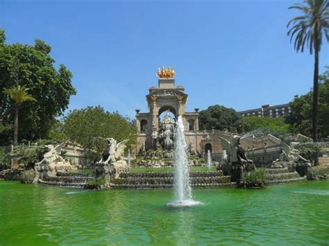 ciutadella park barcelona travel kollazs