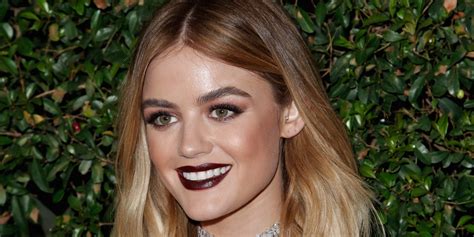lucy hale returns to her true self with her latest dramatic hair