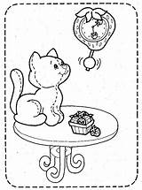 Coloring Pages Charlotte Strawberry Cat Shortcake Getcolorings Getdrawings sketch template