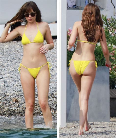Jamie Dornan And Dakota Johnson Flaunt Hot Beach Bods