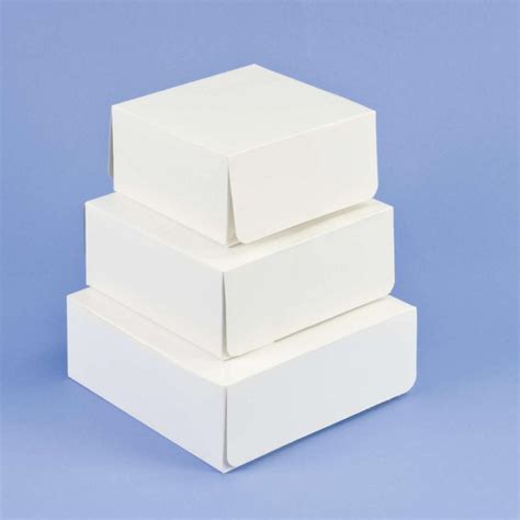 Cake Boxes Quick Serve 6x6x3 (250) CAKEQ06  - Â£26.70