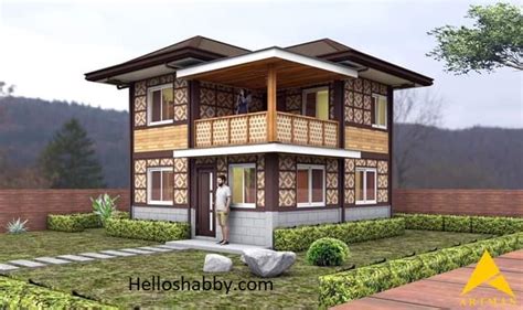 story amakan house design   bedrooms    meters helloshabbycom interior