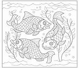 Verbnow Fishes sketch template