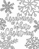 Coloring Christmas Pages Adult Printable Sheets Printables Print Book Merry Dreaming Kids Books Im Ourhandcraftedlife Patterns Quote Bright Only Disney sketch template