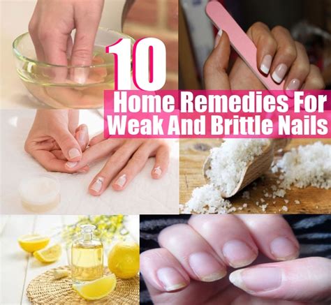 top 10 home remedies for weak and brittle nails diy home