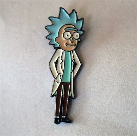 tiny rick pin from rick and morty show