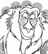 Roi Coloriage Rafiki Bataille Terre sketch template